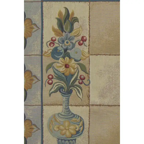 Azulejos 2 French Tapestry Decorative Floral Tapestries