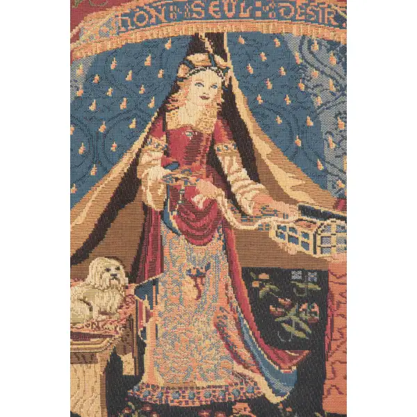 Desire A Mon Seul Desir II Belgian Tapestry Wall Hanging The Lady and the Unicorn Tapestries
