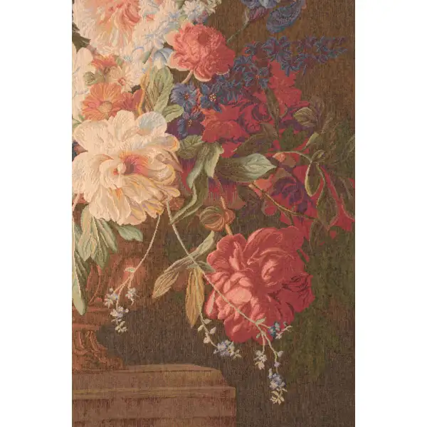 Bouquet Iris Fonce French Wall Tapestry Floral & Still Life Tapestries