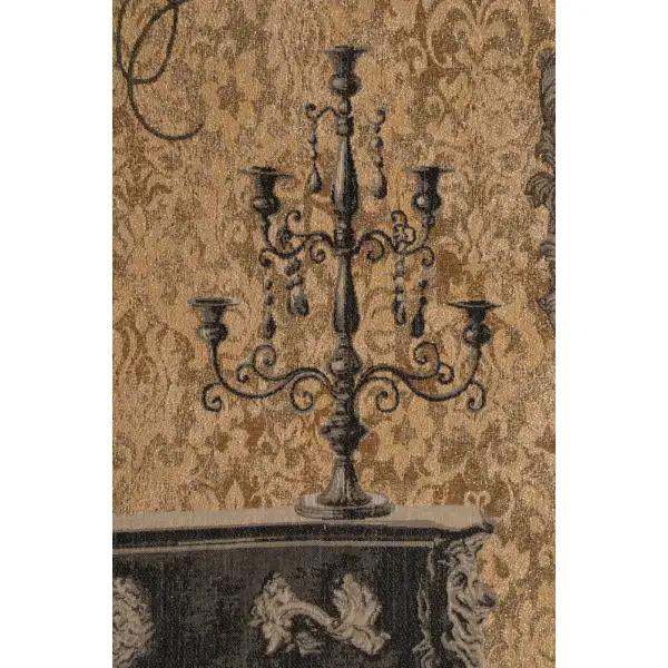 Mobilier Louis XVI Gold French Wall Tapestry Contemporary Tapestry