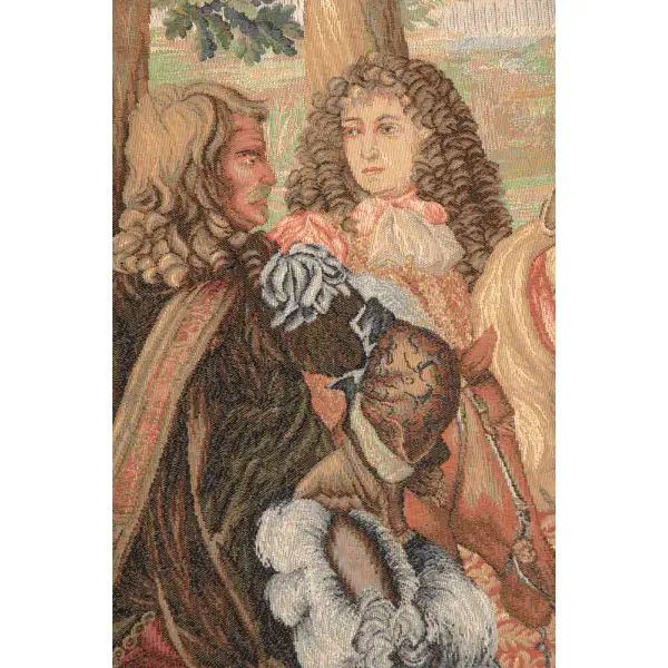 La Prise de Lille Square French Wall Tapestry Noble & Knight Tapestries