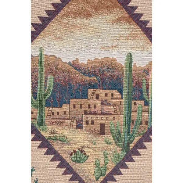 Southwest Lizards II Fine Art Tapestry City & Country Tapestries