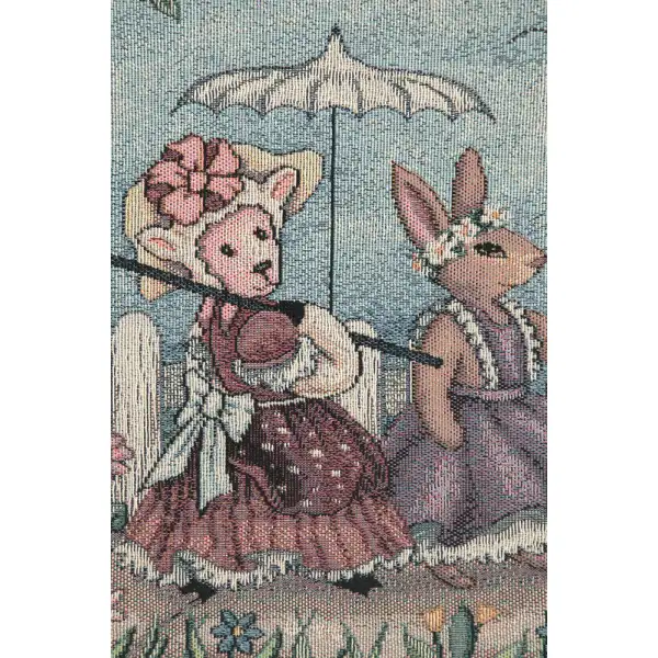 Easter Bunnies Going to the Market North America table mat