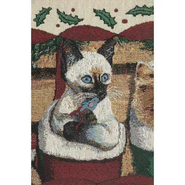 The Cat's Christmas Party I Table Mat Dogs & Cats