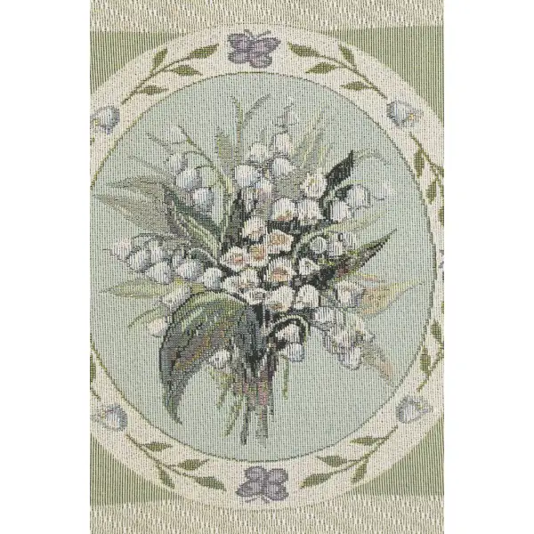 Floral Collage III Tapestry Table Mat