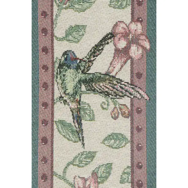 Hummingbird II Wall Tapestry Bell Pull