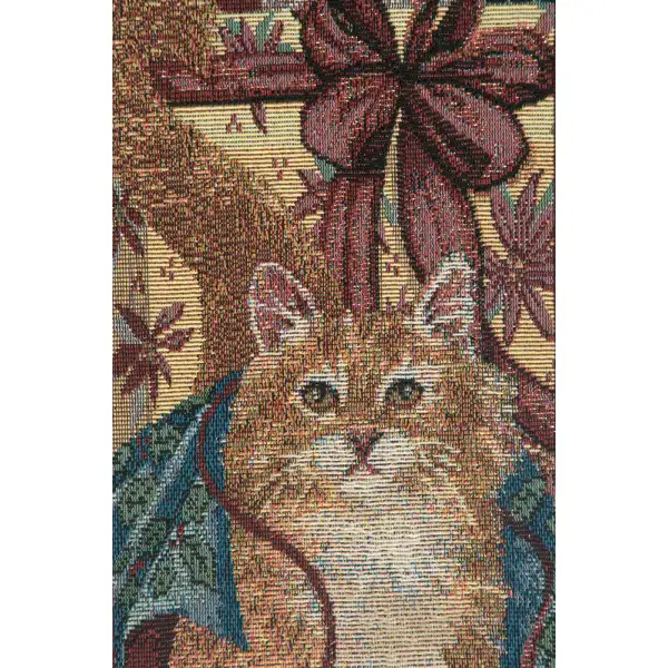 Christmas Curiousity Wall Tapestry Bell Pull