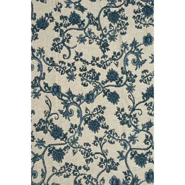 Blue Floral North America throws
