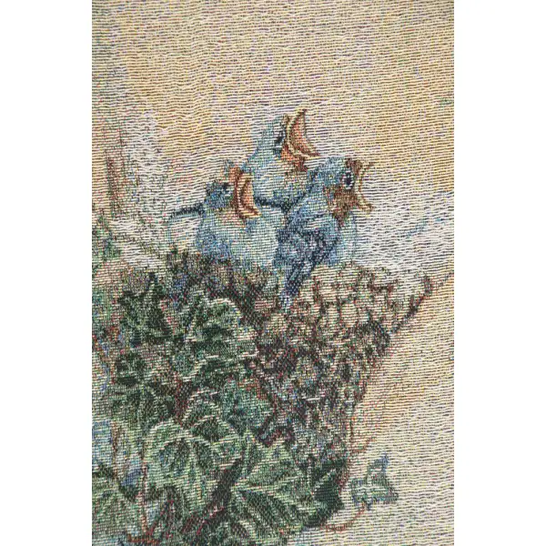Nature's Harmony Barn Swallow Wall Tapestry Banner