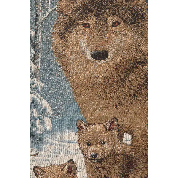 Wolf Family North America throws