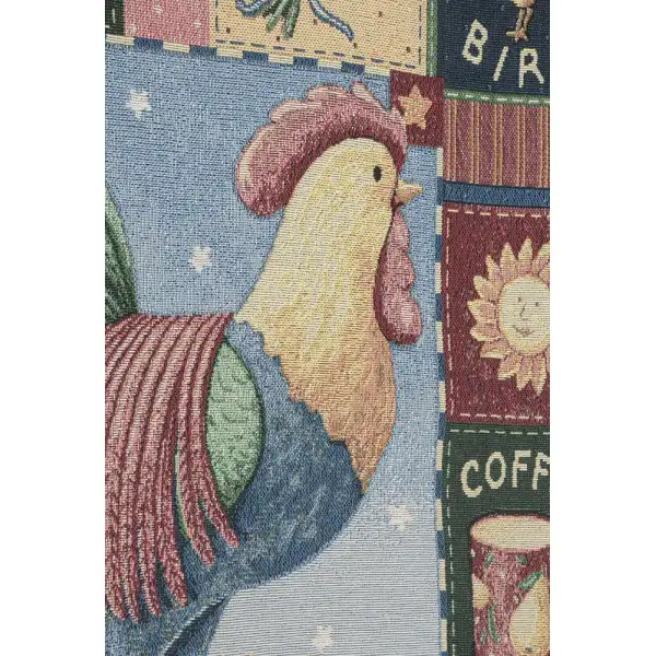 Americana Rooster North America throws