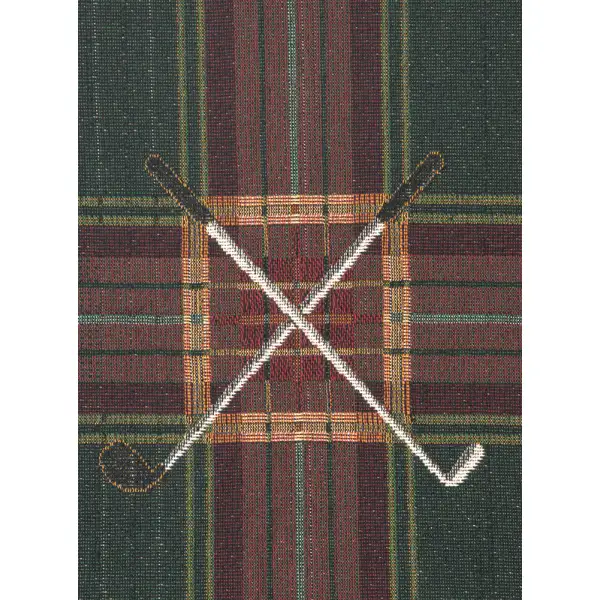 Crossed Golf Clubs North America throws