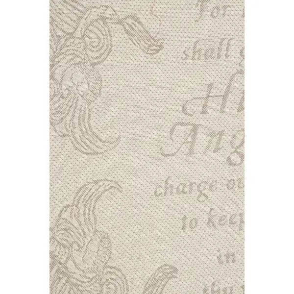 Psalm 91:11 Natural Afghan Throws Religious Throws