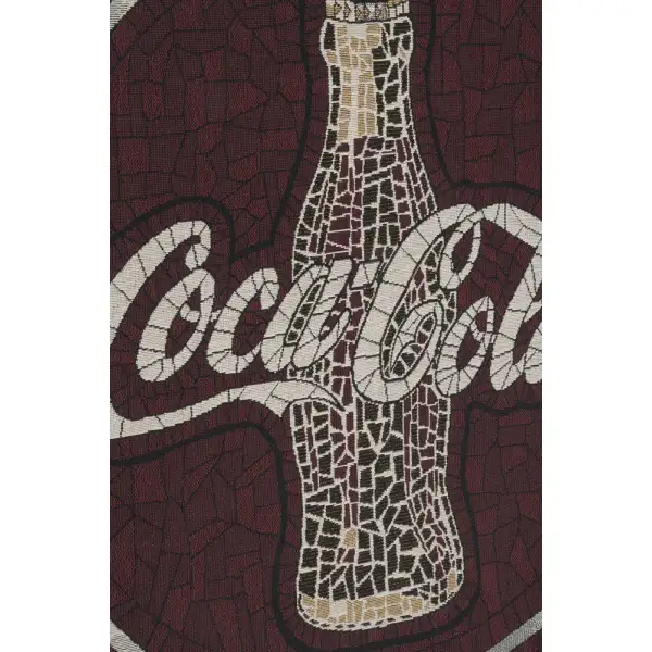Coca Cola Mosaic North America throws
