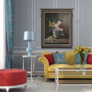 Floral Sonnet Fine Art Tapestry