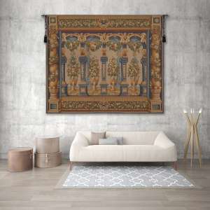 Loggia Columns European Tapestry Wall Hanging