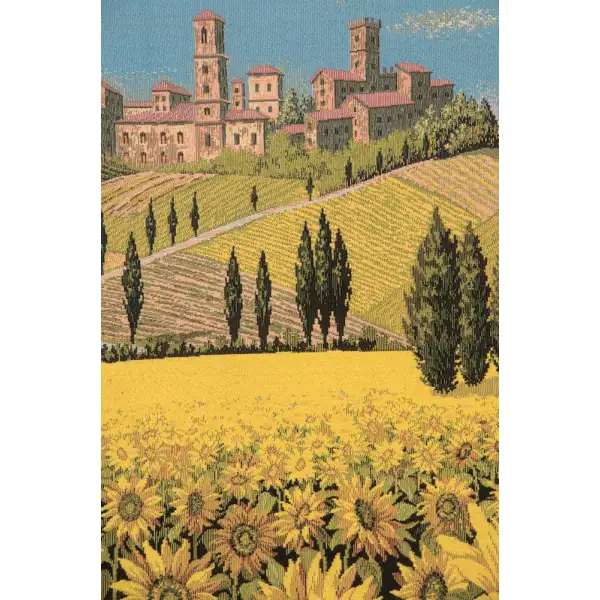 Tuscan Sunflower Wide Landscape wall art
