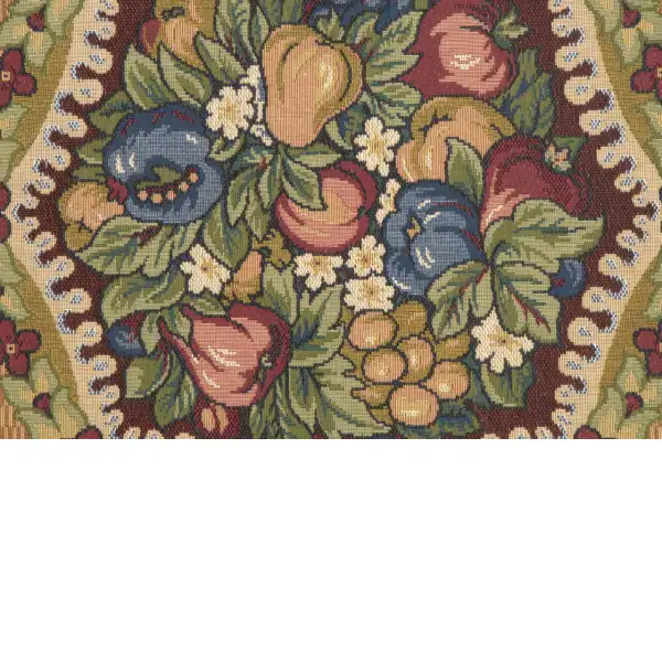 Fruit Medley II Lined Belgian Tapestry Throw