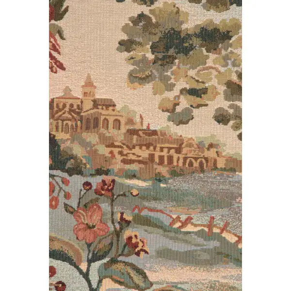 View of The Verdure Castle  wall art tapestries