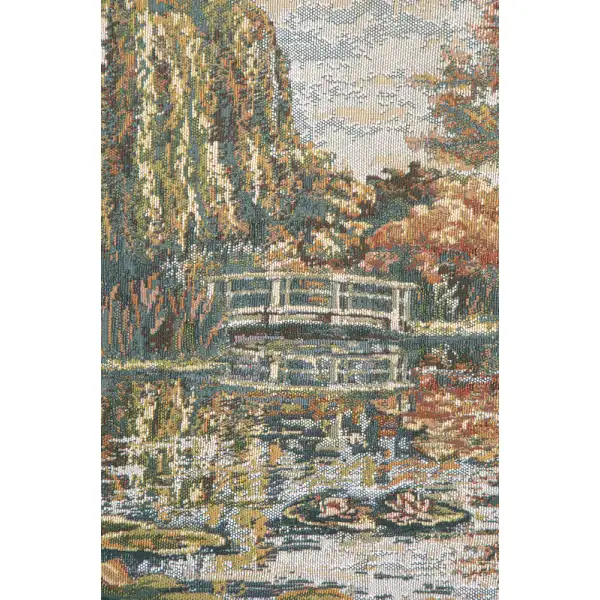 Giverny with Acantha Leaf Border European tapestries