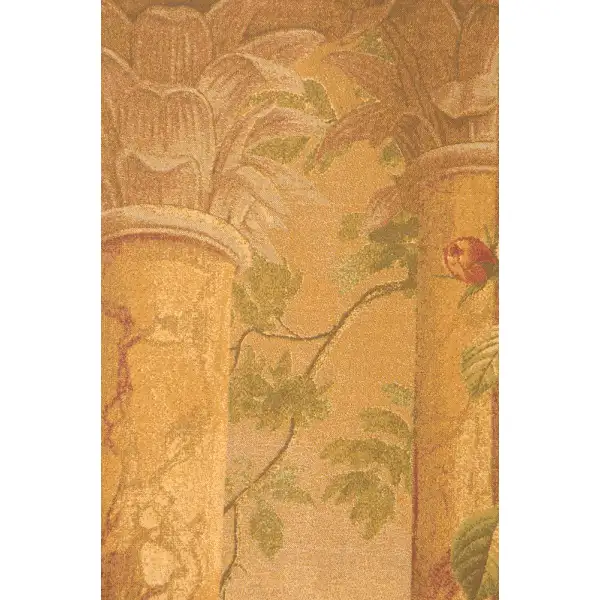 Urn with Columns Brown wall art