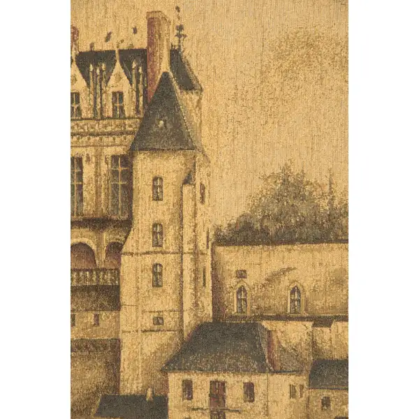 Olde World Chateau d Amboise Belgian Tapestry Chenille Tapestries