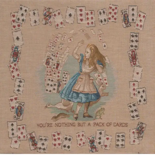 The Pack of Cards Cushion Alice In Wonderland
