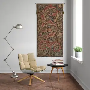 Acanthe Brown Medium French Wall Tapestry
