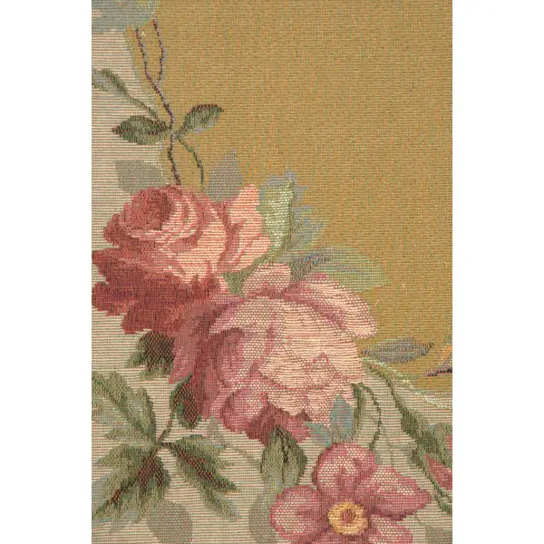 French Floral Roses Small French Table Mat | Close Up 2