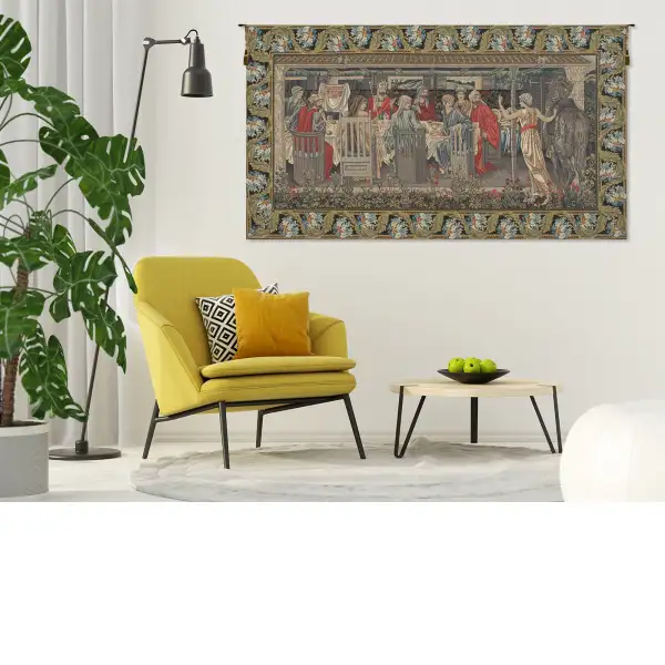 The Round Table With Border large tapestries