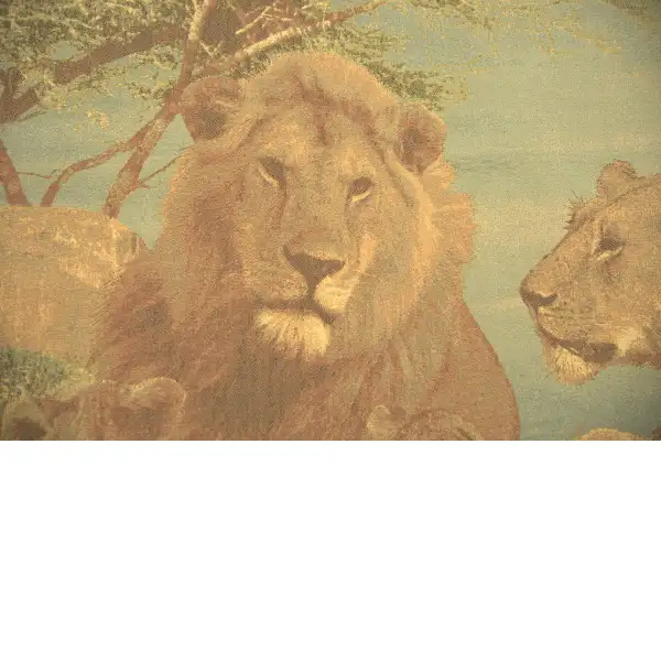 Lions Pride Belgian Tapestry Animal & Wildlife Tapestries
