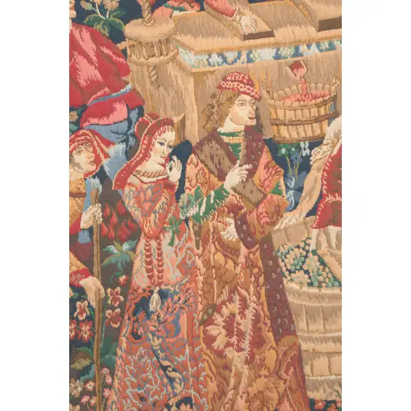 The Vintage II Belgian Tapestry Wall Hanging Wine & Feast Tapestries