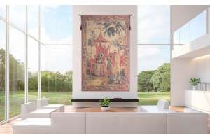 L'Emperor En Voyage Belgian Tapestry Wall Hanging