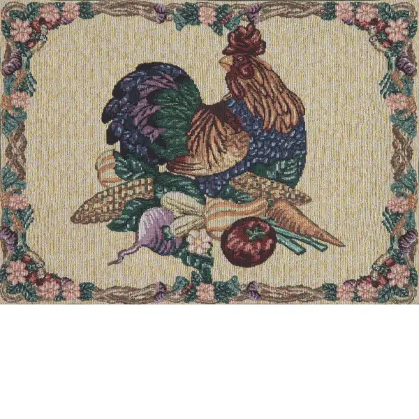 Roostercopia Couch Cushion Cover | Close Up 1