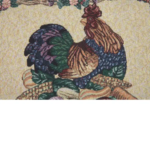 Roostercopia Couch Cushion Cover | Close Up 2