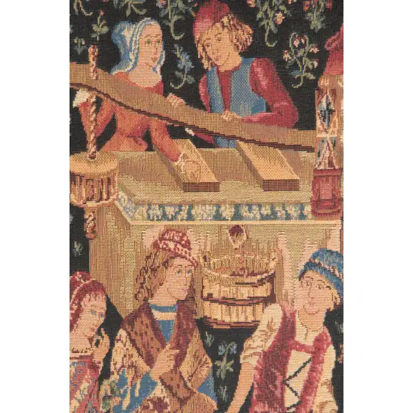 The Wine Press I Belgian Tapestry Wall Hanging Wine & Feast Tapestries