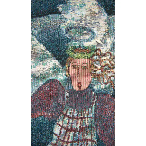 The Christmas Angels Wall Tapestry Bell Pull
