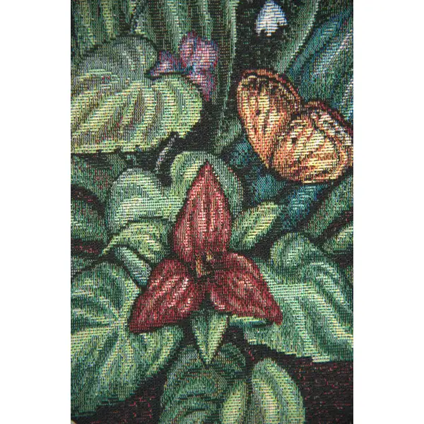 Butterfly Garden I Wall Tapestry Bell Pull