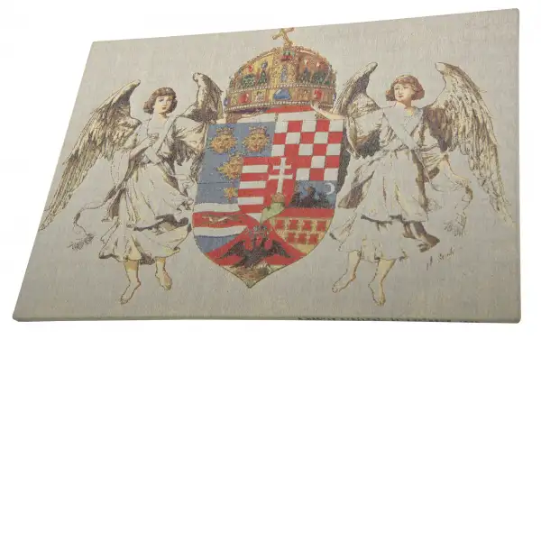 Hungary Coat of Arms  Wall Tapestry Stretched