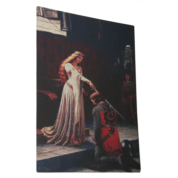 Accolade III without Border Large  Wall Tapestry Stretched