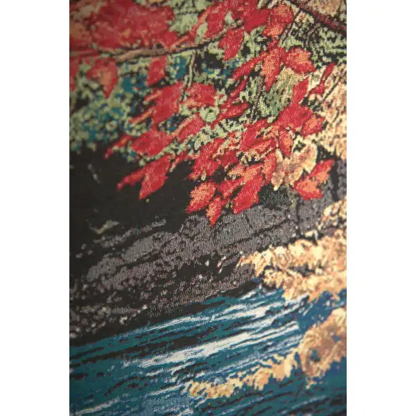 Our River in Autumn tapestry stretched