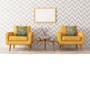 Arabesques w/Orange Tree Light Cushion | Life Style 1