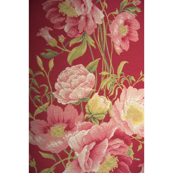 Peonies Pink tapestry table mat