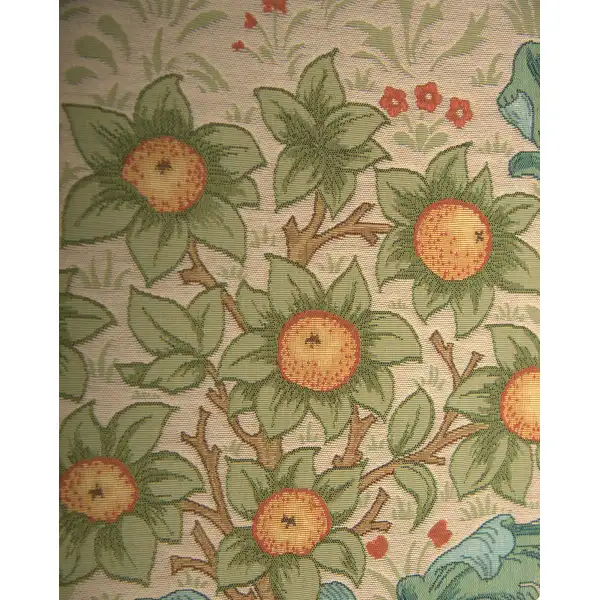 Orange Tree Arabesque Light French Table Mat Floral Table Runners