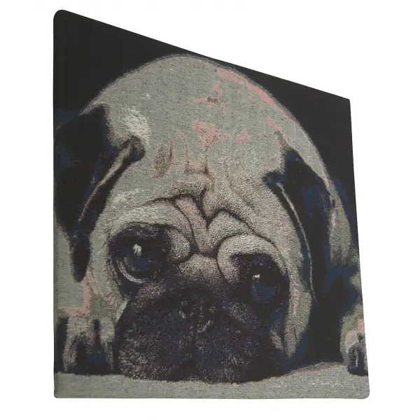 An Ecstatic Pug Stretched Wall Tapestry