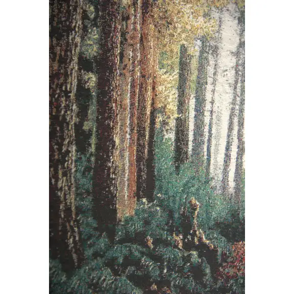 Forest Path tapestry stretched