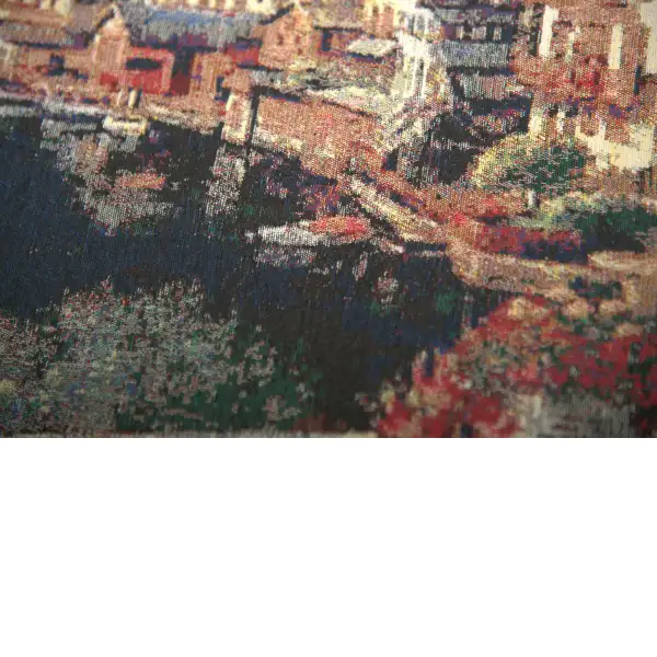 Hallstatt by the Lake European tapestry stretched