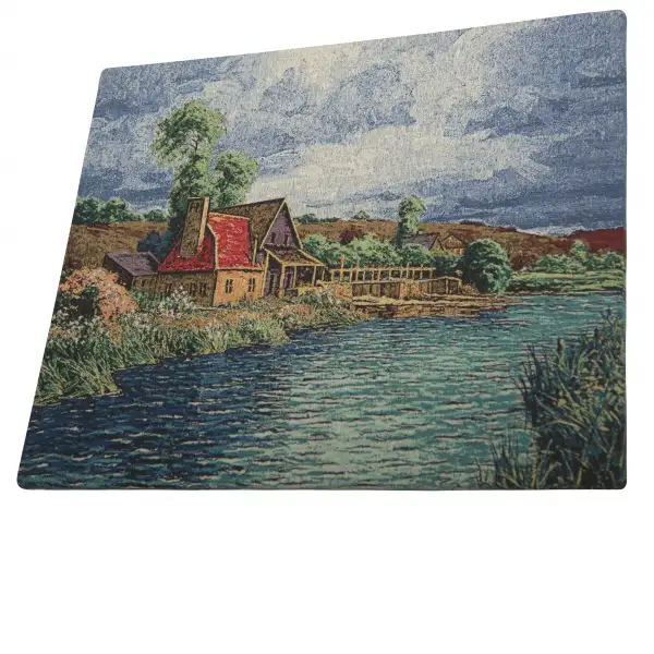Mill House  Wall Tapestry Stretched