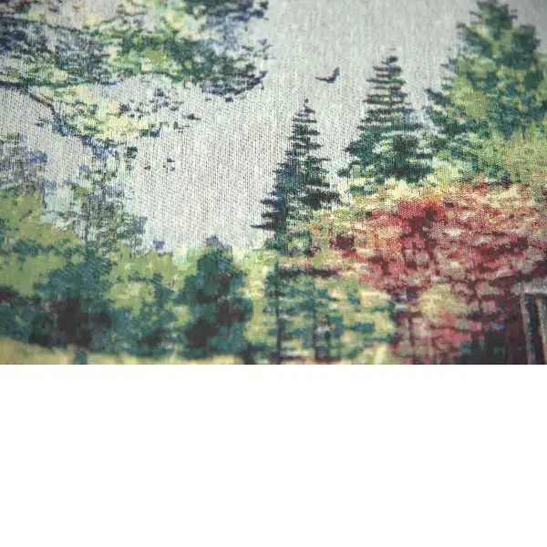Placid Cabin tapestry pillows