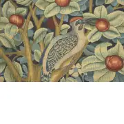Woodpecker Right by William Morris Belgian Cushion Cover | Close Up 2